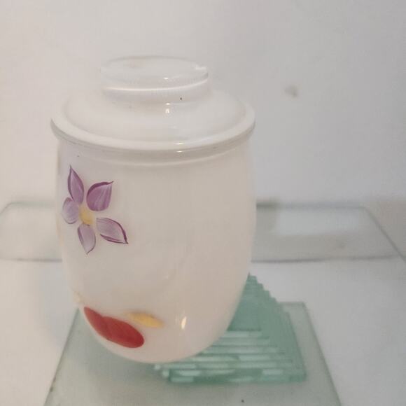 Vintage Bartlett Collins Glass Canister 6 inches tall - Picture 2 of 6